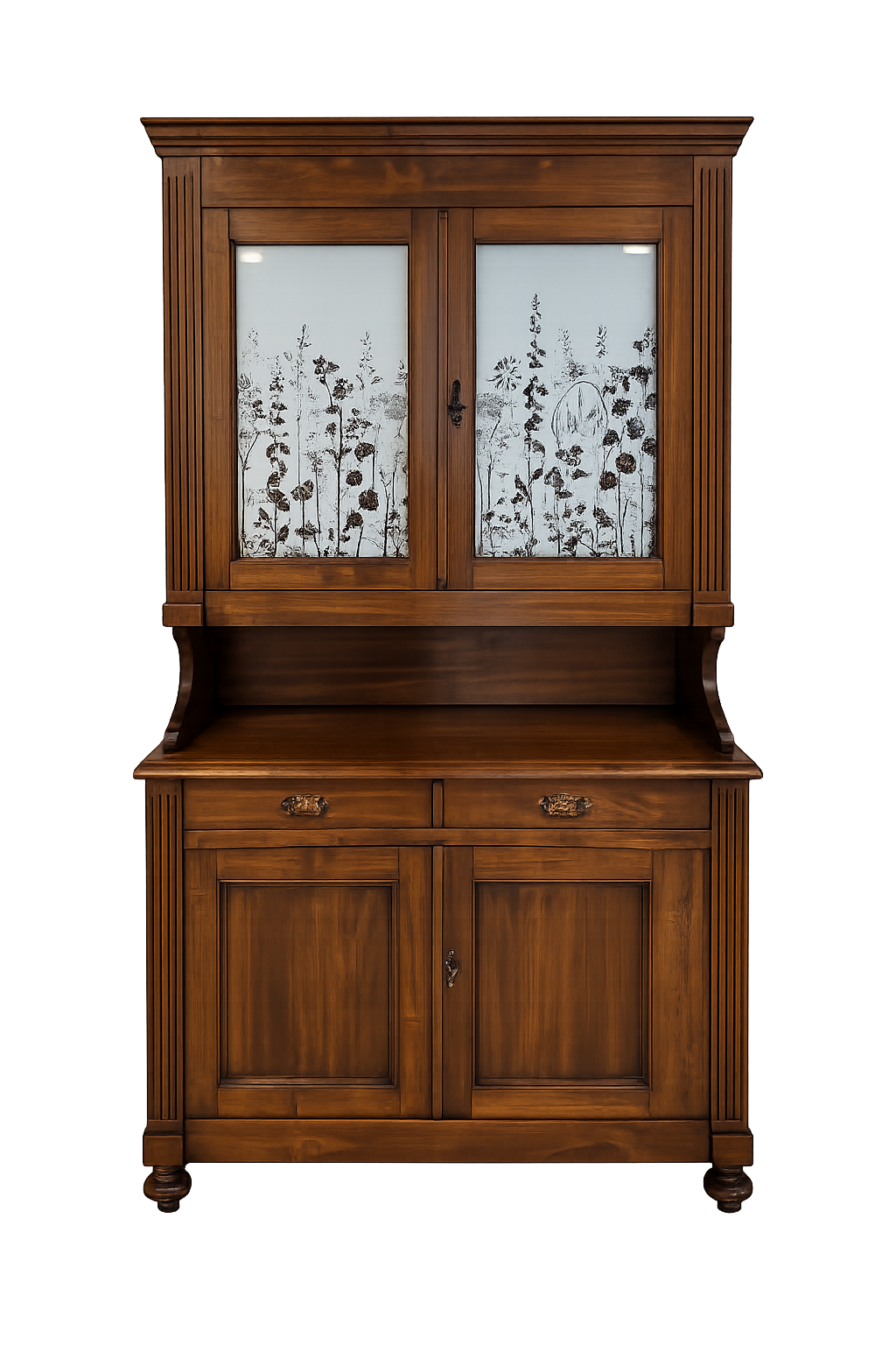 Credenza rustica monferrina restaurata